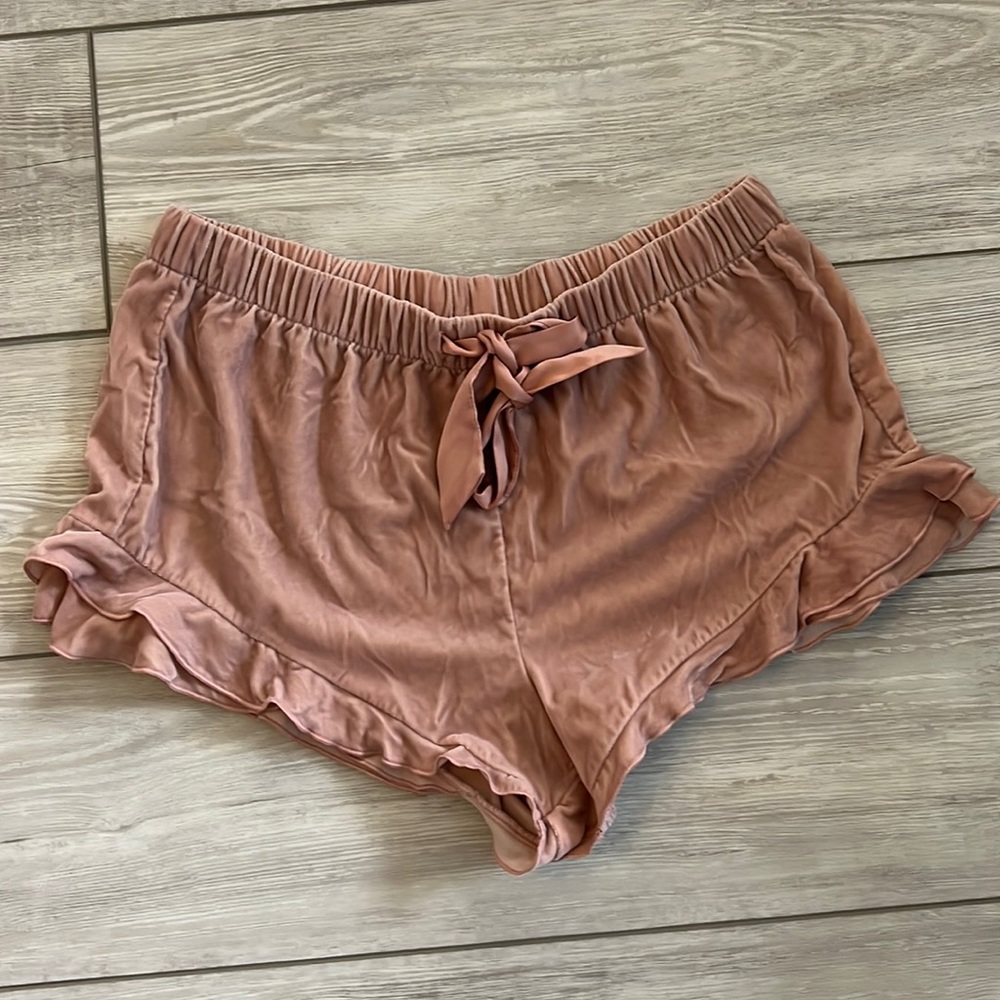 Victoria secret velvet shorts